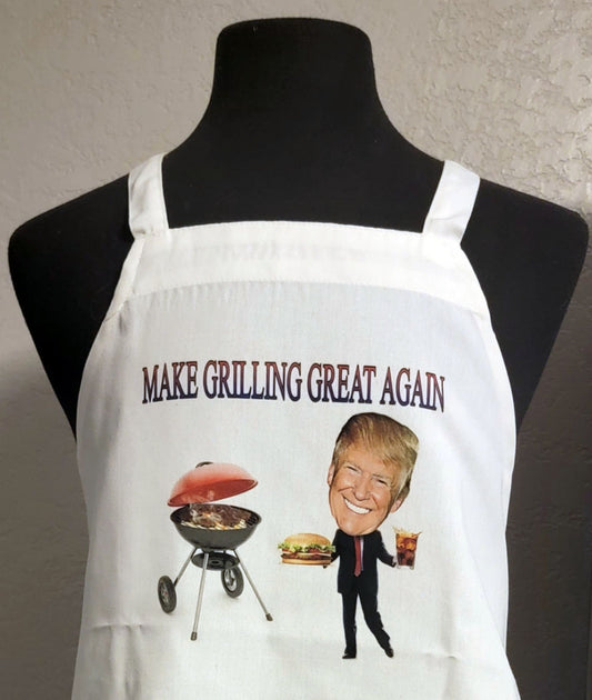 Make Grilling Great Again BBQ Apron